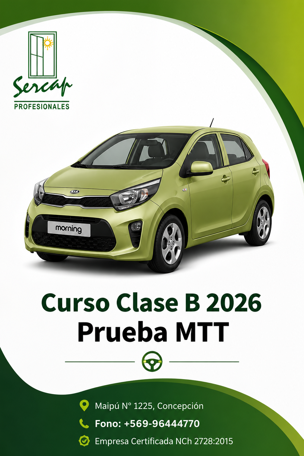 Conduccion Clase B Prueba MTT